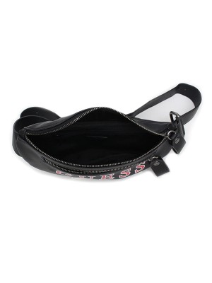 GS150*GUESS CLASSIC BUM BAG WAIST BAG BELT BAG (BLACK)